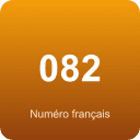 Logo Les numéros 082 français